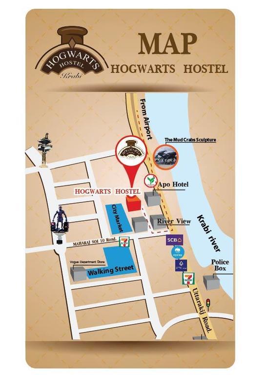Hogwortz Hostel Краби Экстерьер фото